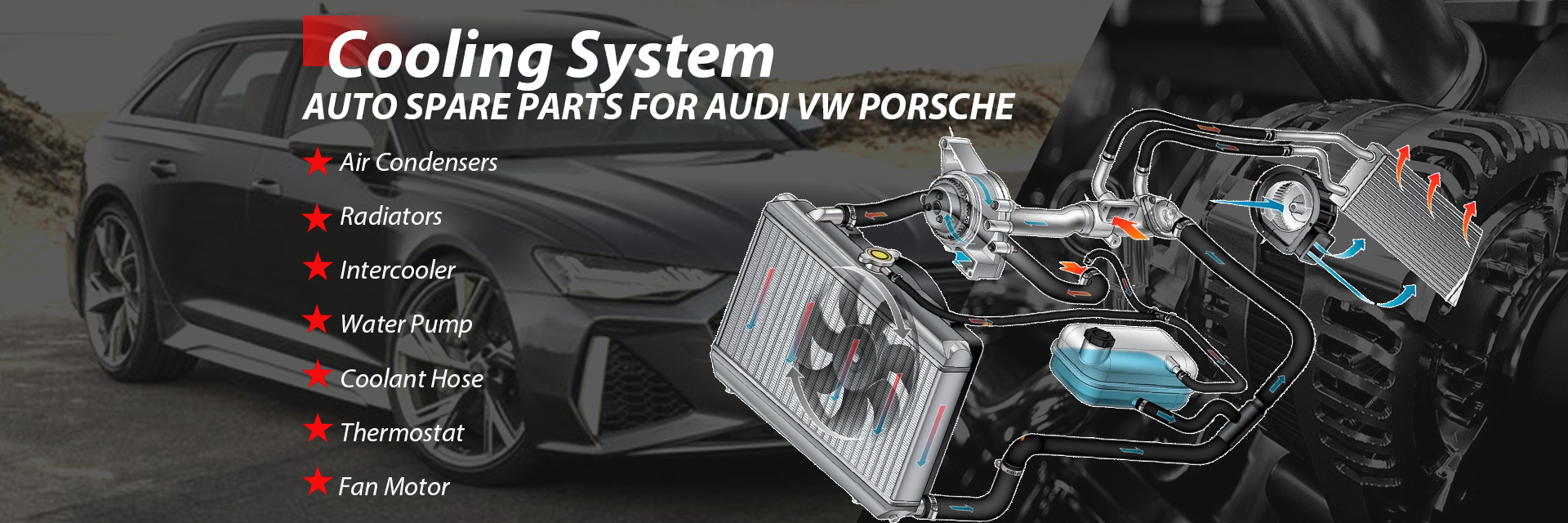 qualidade Auto peças refrigerando fábrica