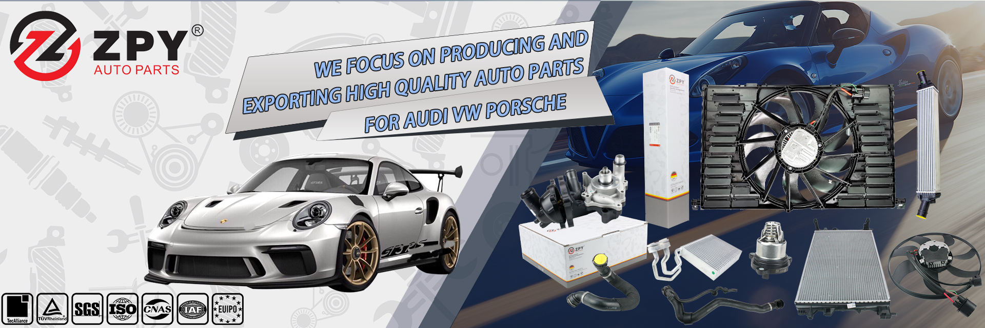 qualidade Auto peças refrigerando fábrica